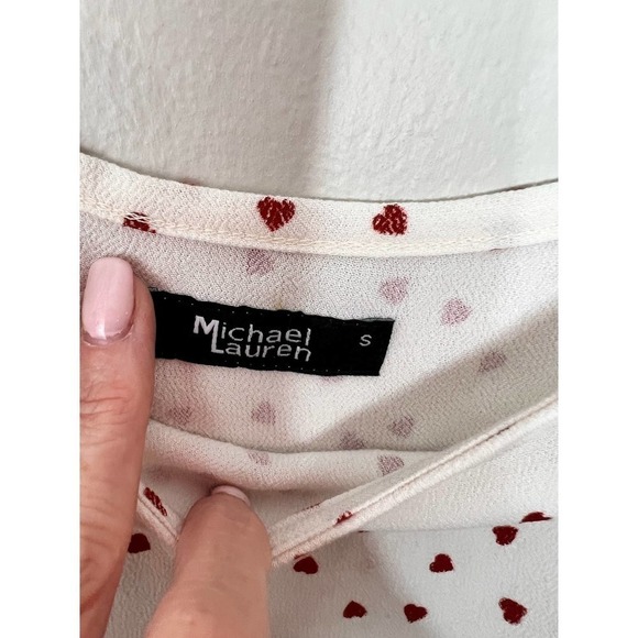 Michael Lauren Cold Shoulder Heart Dress NWT - Picture 6 of 8